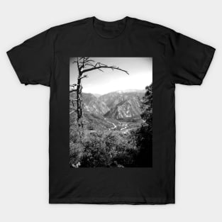 Yosemite in Black and White T-Shirt